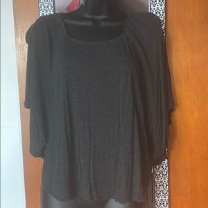 💟Throw over shirt rounded